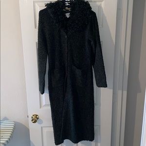 Long sweater jacket